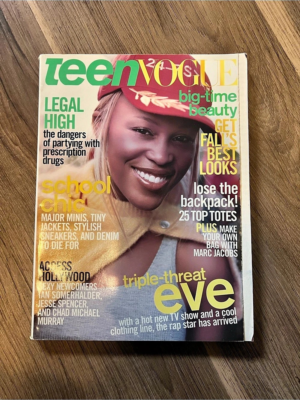 Teen Vogue Magazine August/September 2003 Eve Cover